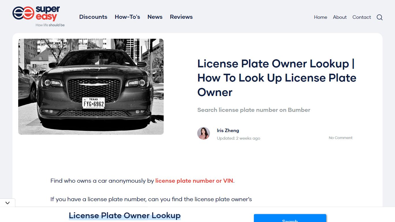 How To Look Up License Plate Owner - Super Easy